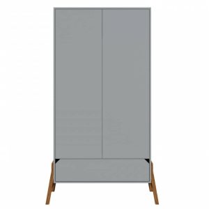 Armoire 2 Portes ZANZIBAR Gris