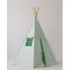 Tipi Vert Mint & Pompons - Moi Mili