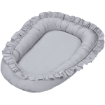 baby nest sg with ruffles gris 1