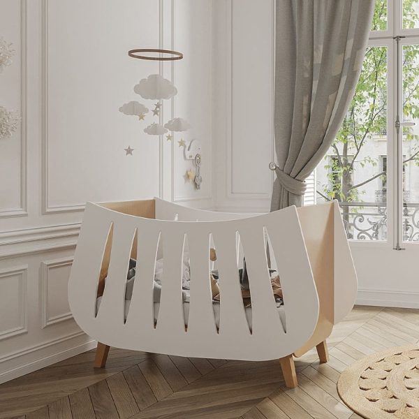 lit bébé trapeze 60 x 120 cm