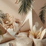 set tipi beige poudré