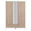 Armoire 3 portes 1 tiroir Praslin