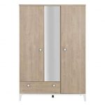 Armoire 3 portes 1 tiroir Praslin