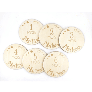 cartes étapes bébé
