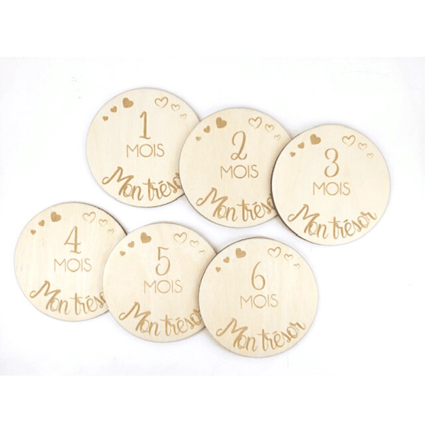 cartes étapes bébé