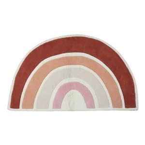 Tapis coton LILIPINSO rainbow orange