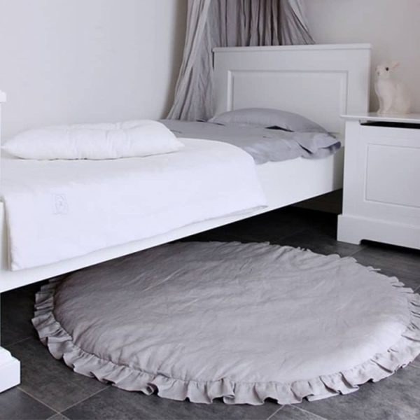 tapis de jeu pure nature gris clair