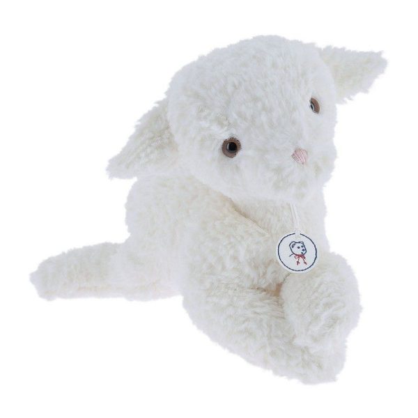peluche agneau Trianon blanche