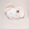 doudou souris blanc