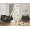 chambre Lit bébé en bois Trapèze couleur Anthracite