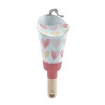 lampe nomade coeur rose