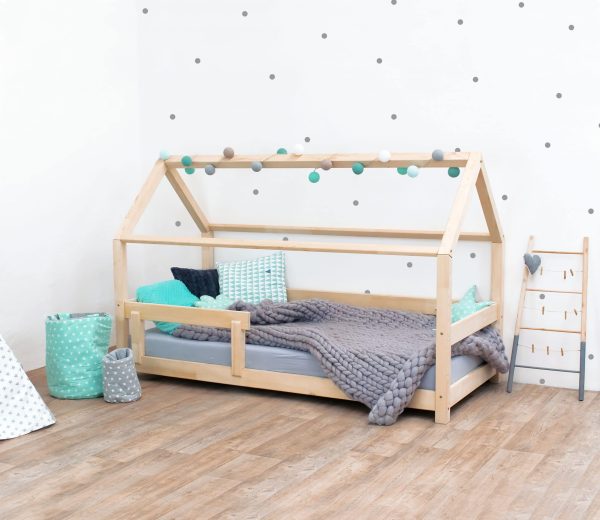 Lit cabane enfant TERY naturel