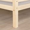 pieds pour lit cabane tery naturel