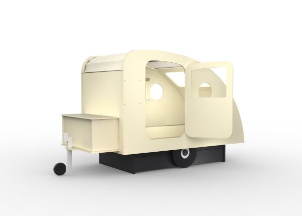 lit enfant caravane ivoire mathy by bols