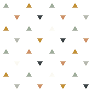 papier peint enfant motif triangles