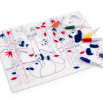 set à colorier en silicone
