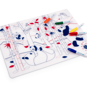set à colorier en silicone