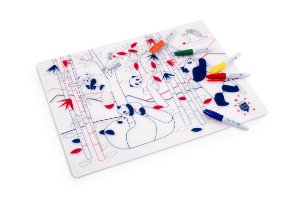 set à colorier en silicone