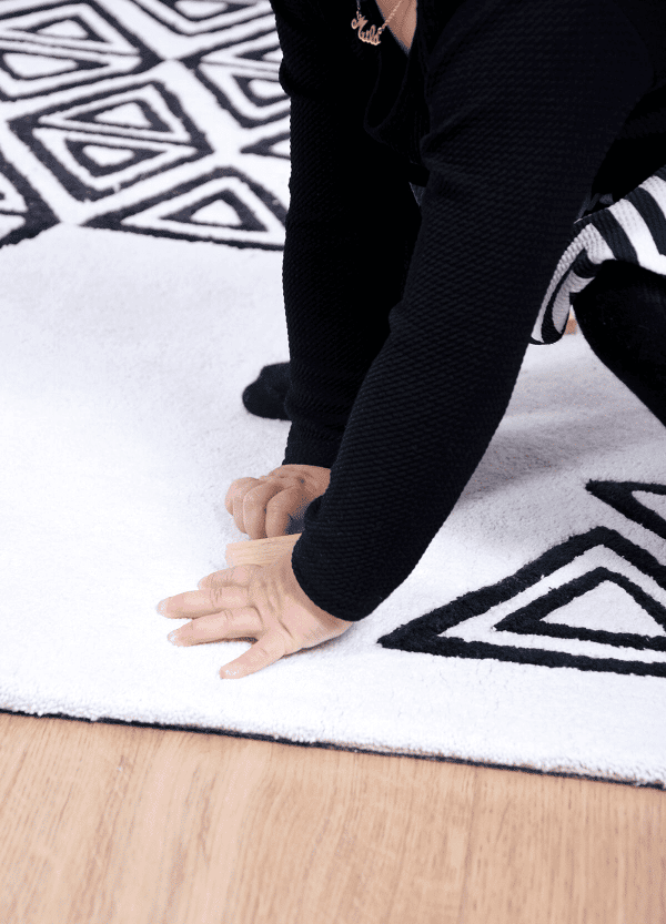 tapis boho coton