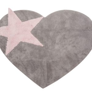 tapis coeur étoile