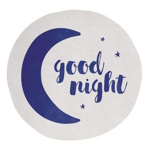tapis chambre enfant Good Night