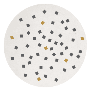 tapis rond coton