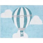 Tapis motif Montgolfière