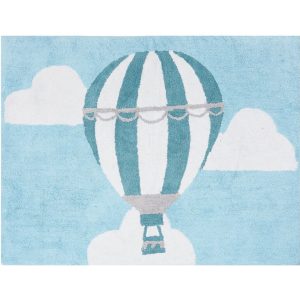 Tapis motif Montgolfière