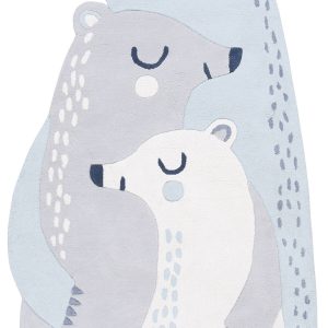 tapis enfant coton ours