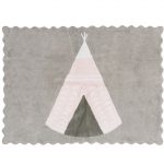Tapis motif Tipi