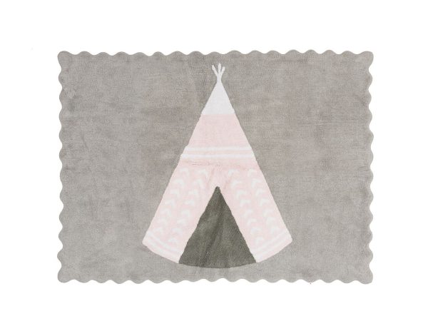Tapis motif Tipi