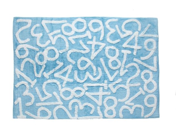 Tapis motif Chiffres