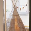 tipi volants et dentelle shabby chic