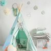 tipi mint et pompons