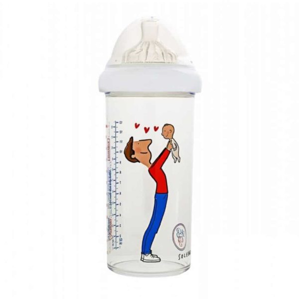 Biberon 360ML Papa et Bébé By Soledad – Le Biberon Français
