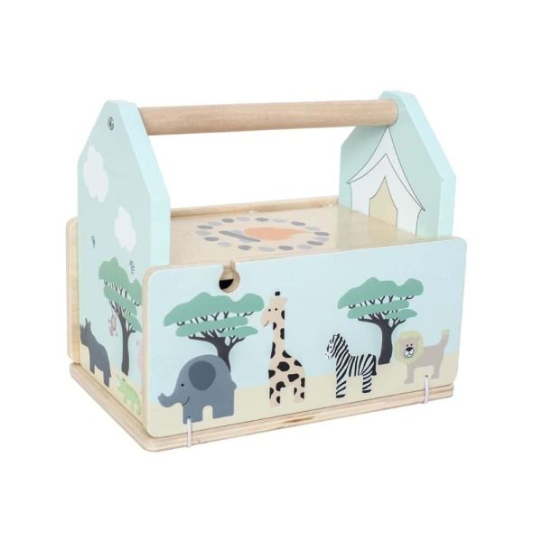 Circuit Safari en bois pour enfant
