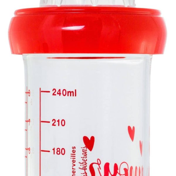 Biberon Verre 240ML Amour– Le Biberon Français