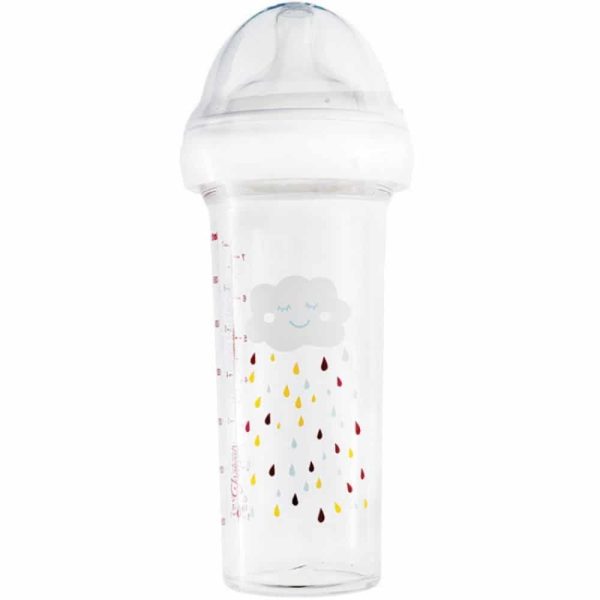 Lot 3 Biberons Gigognes Rainbow 360ML et 210ML - Le Biberon Français