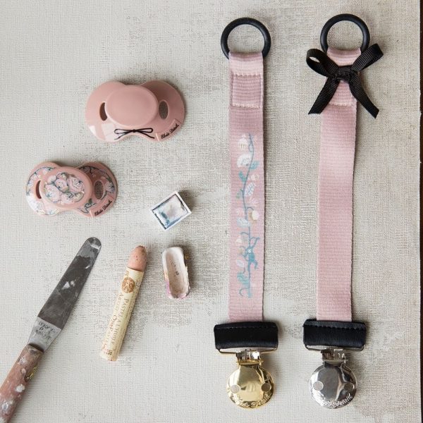 attache tétine faded rose elodie details (2)