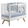 Lit Bébé Nature Blanc 60 x 120 cm – VOX