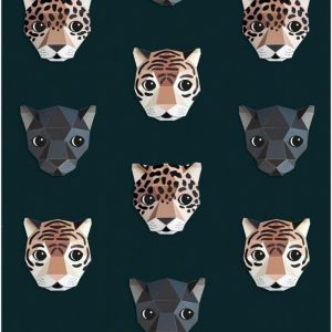 Papier peint Panthera Dark - Studio Ditte