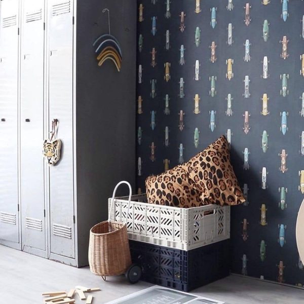 Papier peint Race Car Dark - Studio Ditte