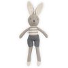 Peluche Lapin Joey Gris - Jollein