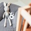 Peluche Lapin Joey Gris - Jollein