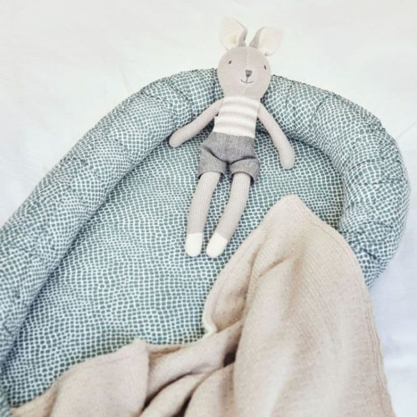 Peluche Lapin Joey Gris - Jollein