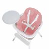 coussin chaise haute ovo rose micuna (2)
