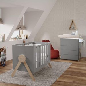 lit bébé évolutif swing gris 70 x 140 cm micuna (5)