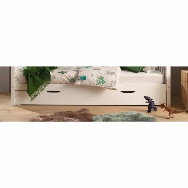lit cabane en bois dallas 90 x 200 cm blanc – vipack (2)
