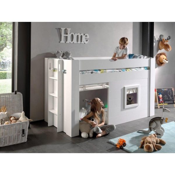 lit cabane mi hauteur noah 90 x 200 cm blanc – vipack (4)