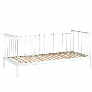 lit enfant alice 90 x 200 cm métal blanc (1)